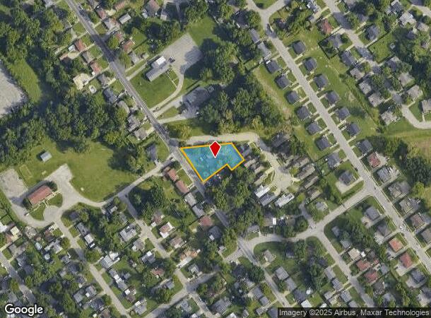  914 Springdale Dr, Jeffersonville, IN Parcel Map