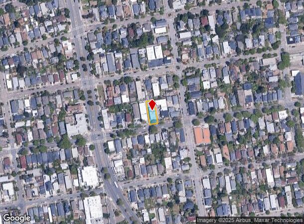 1529 Alcatraz Ave, Berkeley, CA Parcel Map