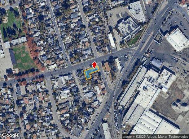  1920 E Harding Way, Stockton, CA Parcel Map