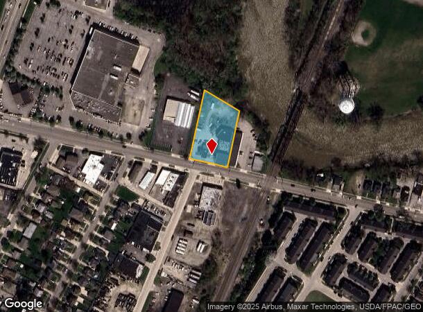  1128 W Front St, Monroe, MI Parcel Map