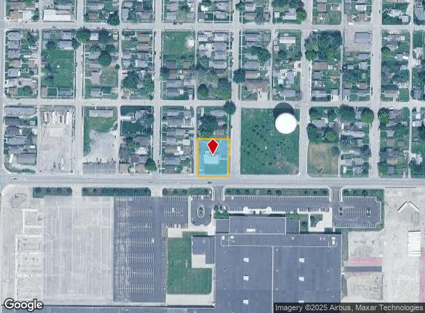 1515 S 21St St, New Castle, IN Parcel Map
