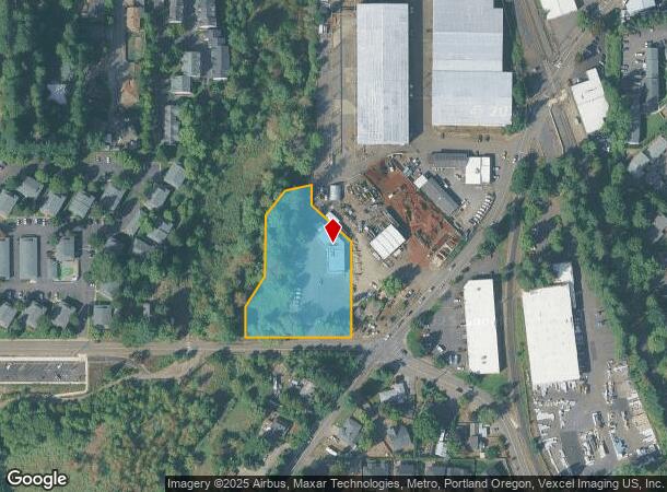  10505 Sw Tigard St, Portland, OR Parcel Map