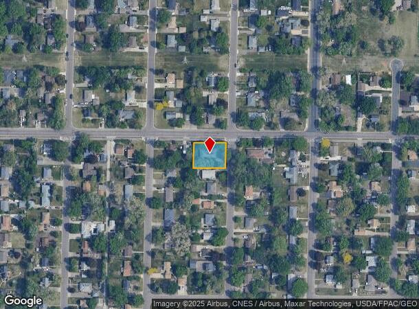  1201 57Th Ave N, Minneapolis, MN Parcel Map