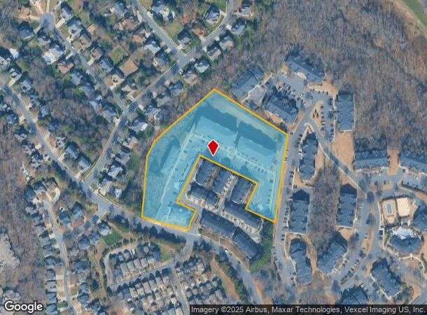 14177 Ballantyne Meadows Dr, Charlotte, NC Parcel Map