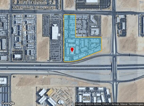  7960 Rafael Rivera Way, Las Vegas, NV Parcel Map