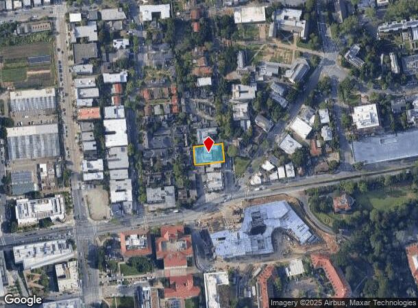  1862 Arch St, Berkeley, CA Parcel Map