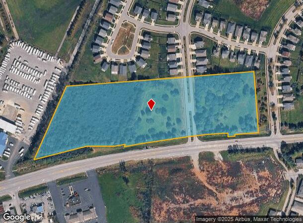 Paris Pike, Georgetown, KY Parcel Map