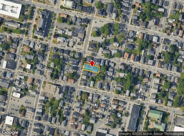 121 Winter St, Fall River, MA Parcel Map
