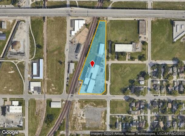 1104 2Nd Ave, Council Bluffs, IA Parcel Map