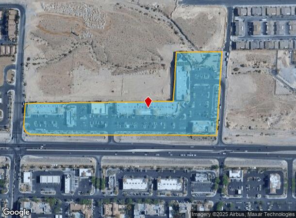  8150 Blue Diamond Rd, Las Vegas, NV Parcel Map