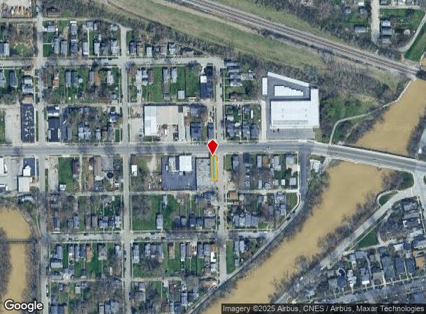  1201 W Main St, Fort Wayne, IN Parcel Map
