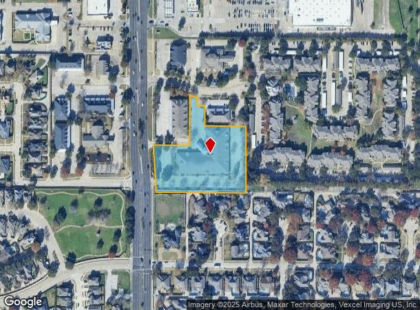  5800 Coit Rd, Plano, TX Parcel Map