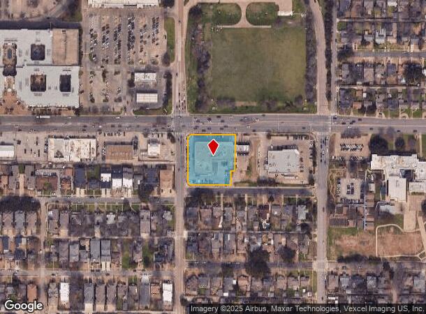 5706 E Mockingbird Ln, Dallas, TX Parcel Map