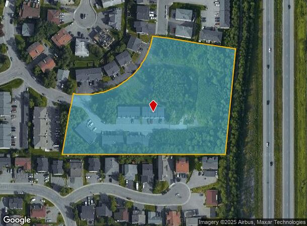  9720 Morningside Loop, Anchorage, AK Parcel Map