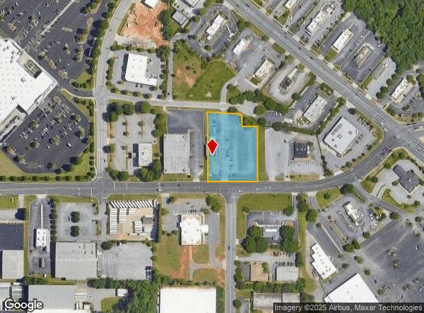 206 W Fairfield Rd, High Point, NC Parcel Map