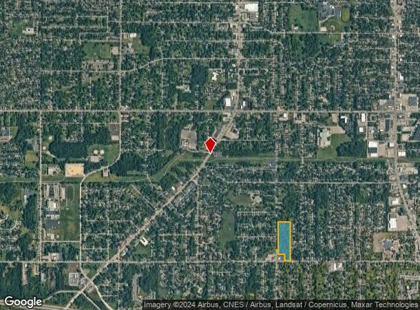  W Miller Rd, Lansing, MI Parcel Map