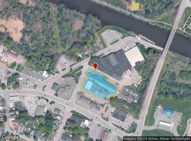 100 Throop St, Palmyra, NY Parcel Map