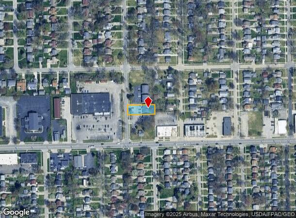  4020 Elmhurst Rd, Toledo, OH Parcel Map
