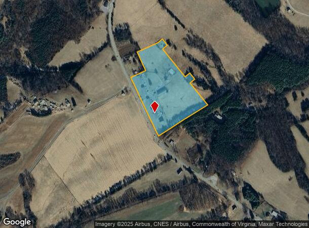 6775 Old Franklin Tpke, Glade Hill, VA Parcel Map