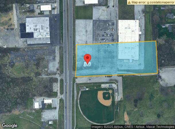  810 N Coliseum Blvd, Fort Wayne, IN Parcel Map