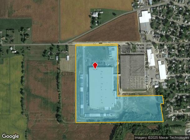  301 W Clay St, Lewisburg, OH Parcel Map