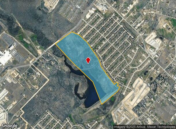 2400 Dacy Ln, Kyle, TX Parcel Map