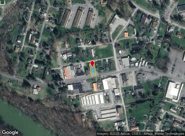  1909 Locust Ave, Fairmont, WV Parcel Map