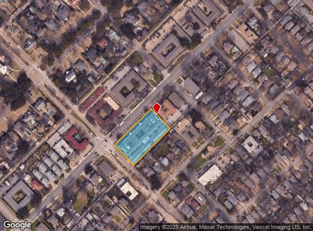 5200 Gaston Ave, Dallas, TX Parcel Map