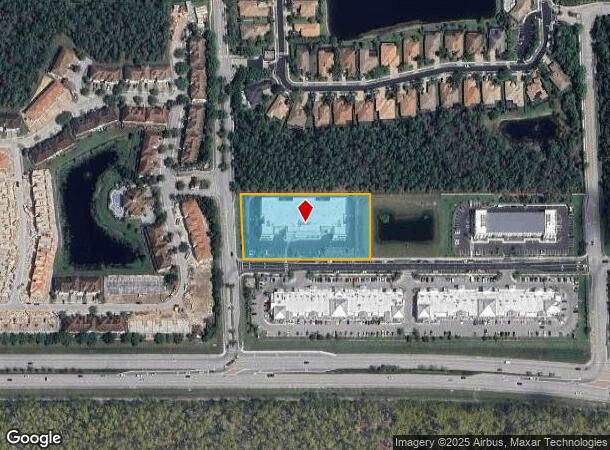  7205 Vanderbilt Way, Naples, FL Parcel Map