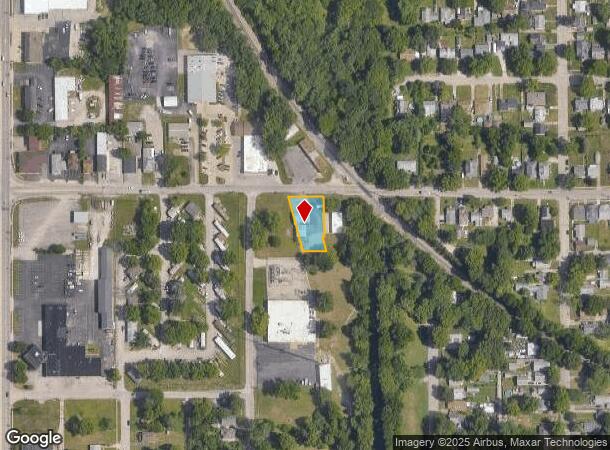  989 W Harrison Ave, Decatur, IL Parcel Map