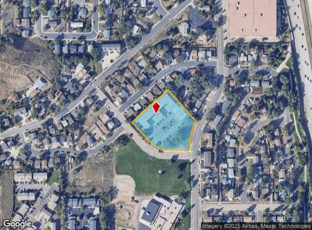  720 Melany Ln, Colorado Springs, CO Parcel Map