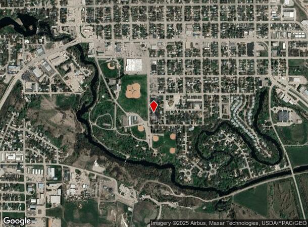  1401 5Th Ave Se, Jamestown, ND Parcel Map