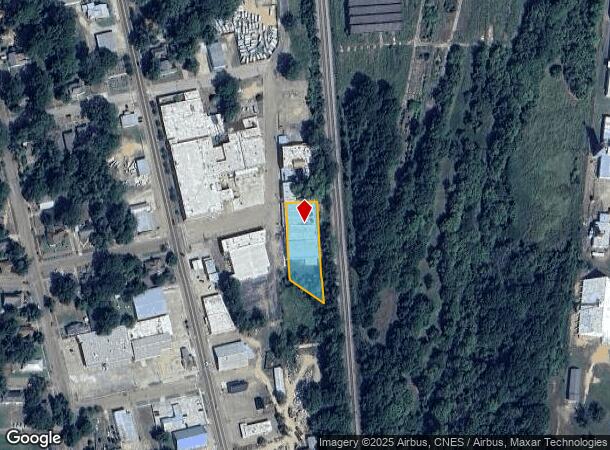 523 S Railroad Blvd, Mccomb, MS Parcel Map