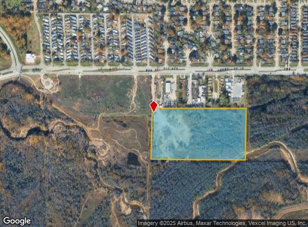  2701 W Hunter Ferrell Rd, Grand Prairie, TX Parcel Map