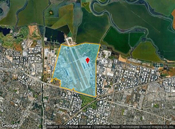 Bayshore Pkwy, Mountain View, CA Parcel Map