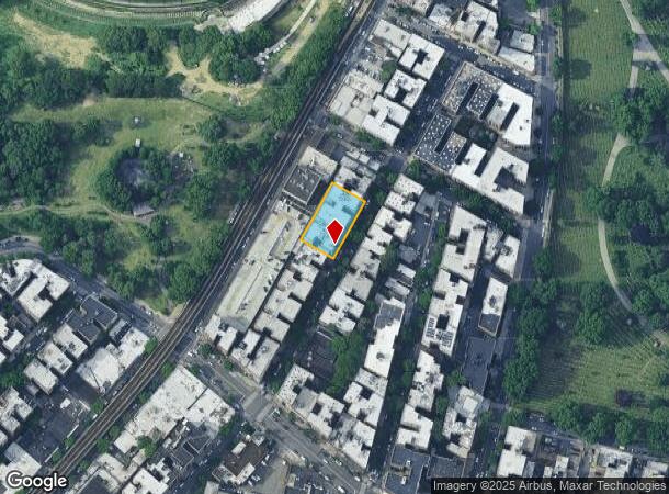  3551 Dekalb Ave, Bronx, NY Parcel Map