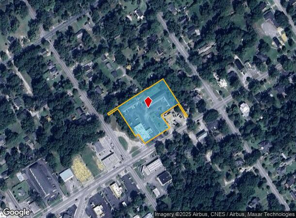  710 Market St, Cheraw, SC Parcel Map