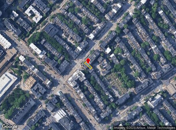  556 Columbus Ave, Boston, MA Parcel Map