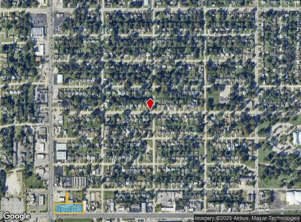 6519 E 11Th St, Tulsa, OK Parcel Map