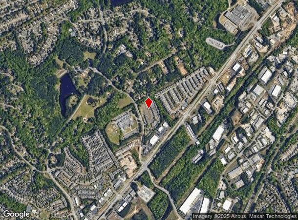  4485 Tench Rd, Suwanee, GA Parcel Map