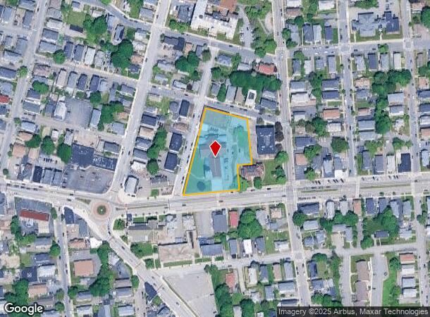 35 Hamilton St, Worcester, MA Parcel Map