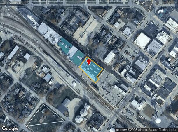 208 W Front St, Harvard, IL Parcel Map