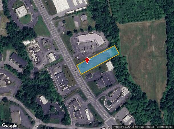 1597 Route 9, Halfmoon, NY Parcel Map