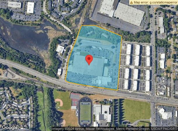  15005 Sw Tualatin Valley Hwy, Beaverton, OR Parcel Map