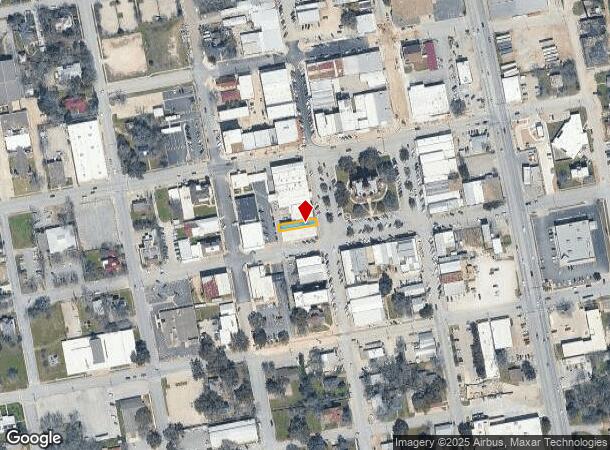  117 S Main St, Lockhart, TX Parcel Map