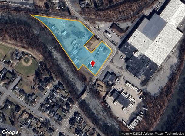  930 Moosic Rd, Old Forge, PA Parcel Map