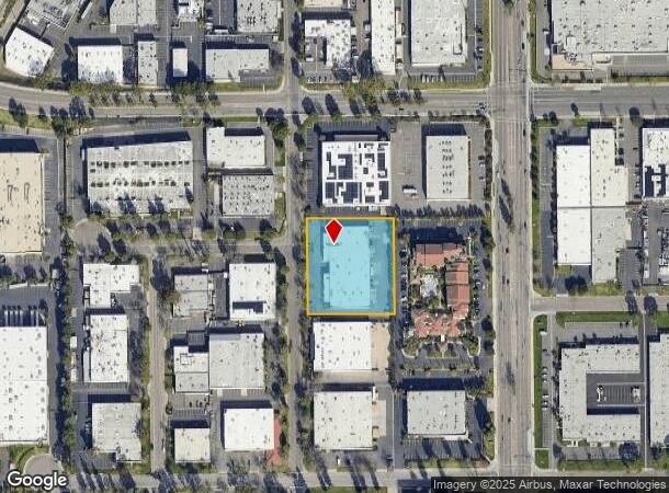  2907 S Croddy Way, Santa Ana, CA Parcel Map