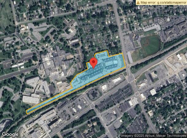  1109 University Pky, Johnson City, TN Parcel Map