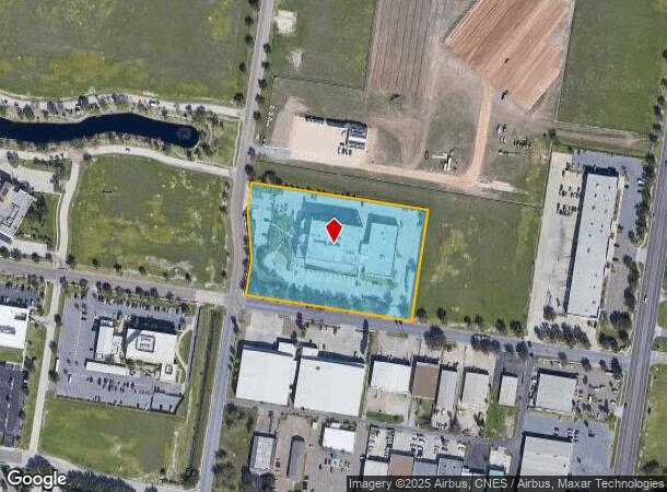  1200 N Commerce Ctr, Mcallen, TX Parcel Map