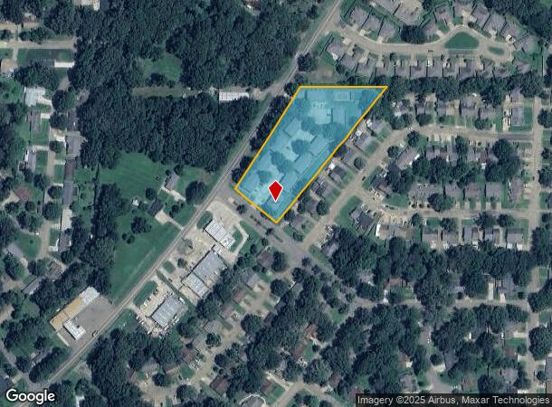  101 Briars Dr, Clinton, MS Parcel Map
